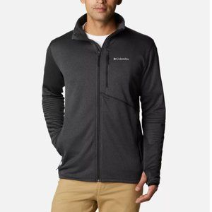 NWT Columbia Mens Park View Fleece Full Zip Small Grey jacket